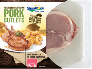 Premium Australian Pork Cutlets - Koal by SunPork Fresh Foods - Australian Pork Export