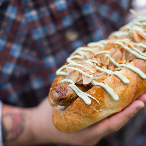 MKR’s Dan & Steph: Gourmet Kimchi Hotdog