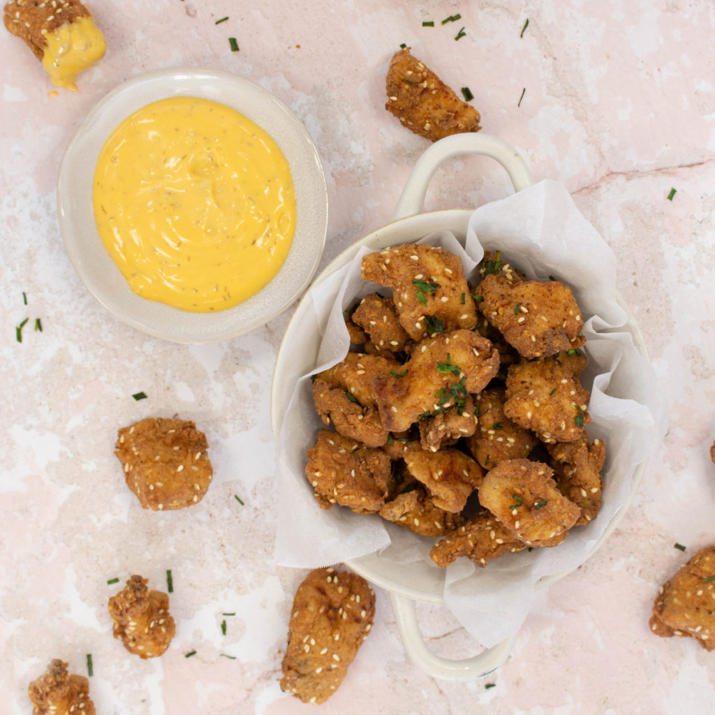 Air Fryer Popcorn Pork Recipe SunPork Fresh Foods