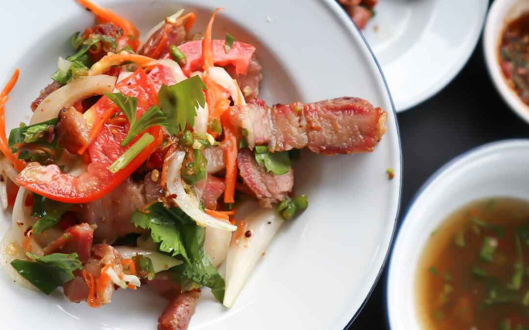 Vietnamese Pork Steak Salad