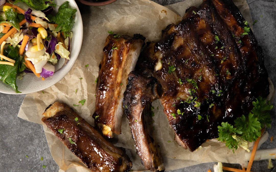 Sticky Teriyaki Baby Back Ribs